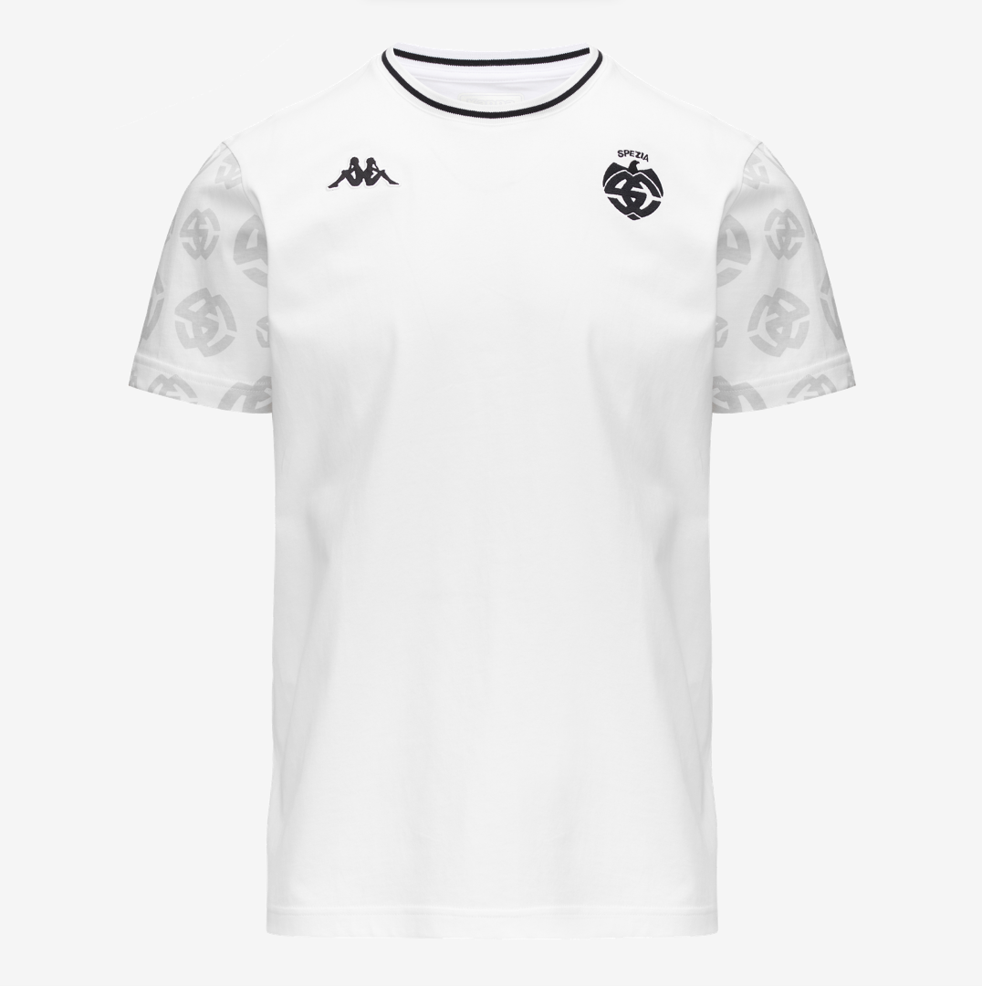 Spezia Calcio Rapresentative T Shirt 23 24 White Spezia Calcio Store