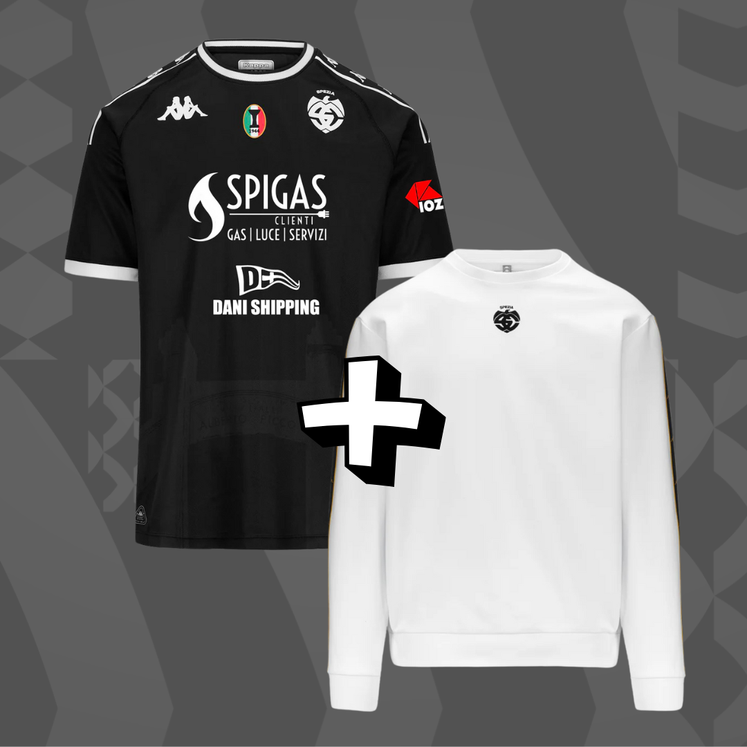 Maglia Gara Away Kombat 24/25 + Felpa Girocollo Japan