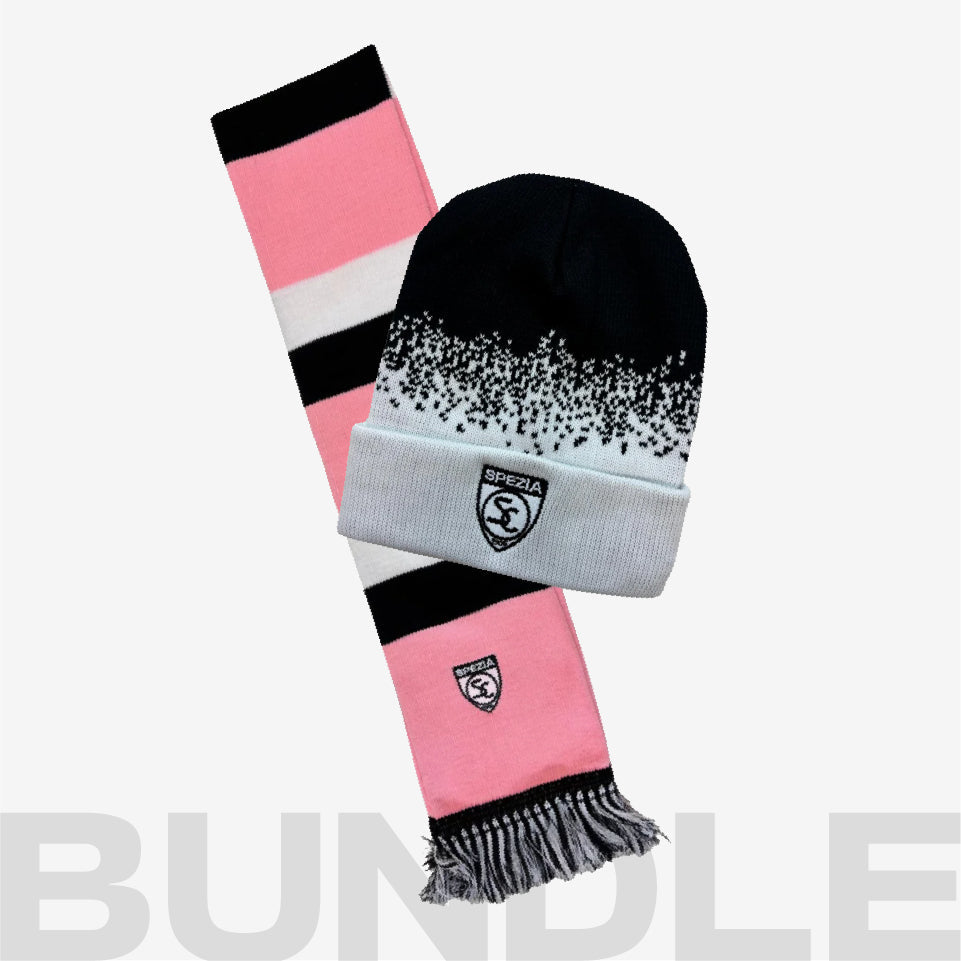 Pink bundle sciarpa + berretto