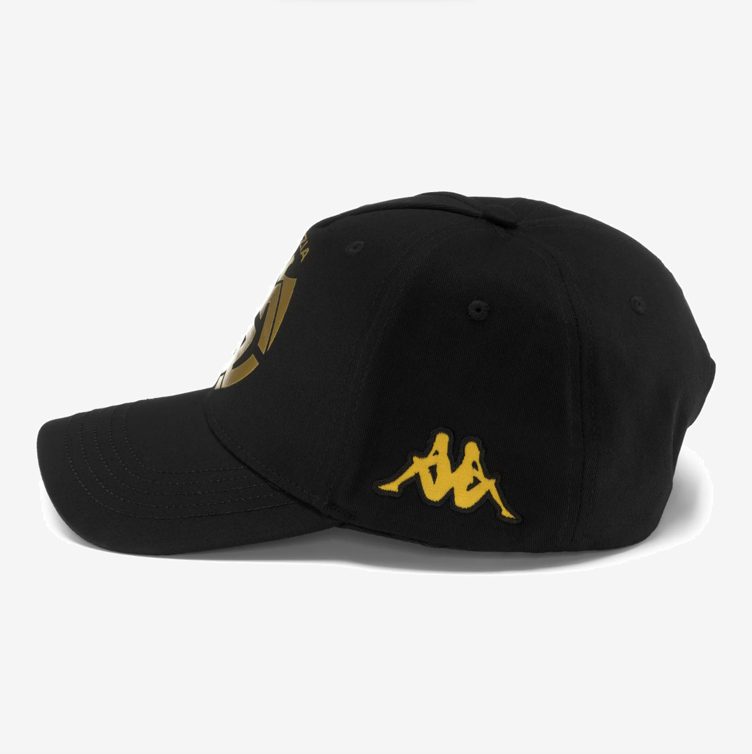Spezia Calcio Baseball Cap Nero Oro Spezia Calcio Store