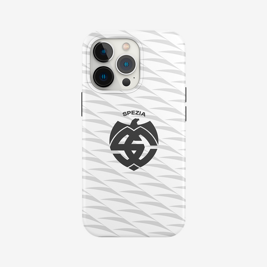 Cover Logo Pattern White