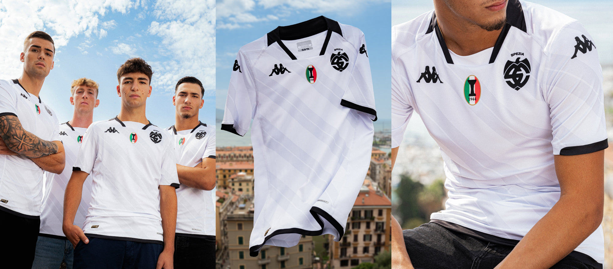 Spezia calcio, beneficenza con la maglia dedicata alle Cinque Terre Spezia calcio, beneficenza con la maglia dedicata alle Cinque Terre
