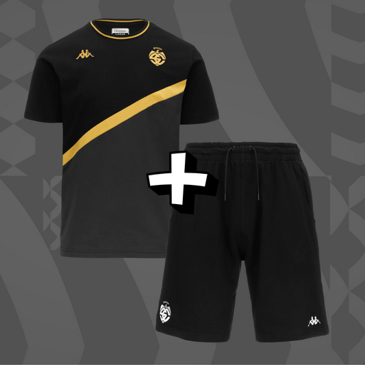 T-Shirt Rappresentanza Nera + Bermuda Rappresentanza Info